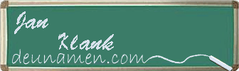 Jan Klank Visitenkarte